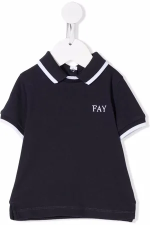FAY Polo à logo imprimé