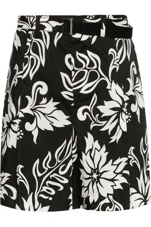 SACAI Short de bain à fleurs
