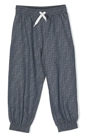 Fendi Pantalon à motif monogrammé