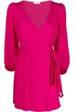 P.A.R.O.S.H. Robe courte Sofia à taille nouée