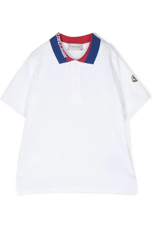 Moncler Polo à col contrastant