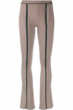 ECKHAUS LATTA Legging évasé à rayures