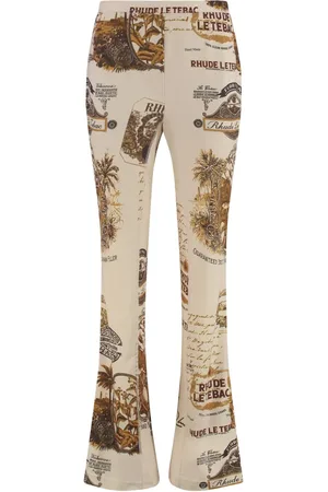 Rhude Pantalon à coupe évasée