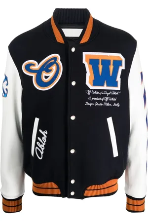 OFF-WHITE Veste bomber à patch logo