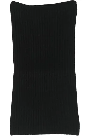 LISKA écharpe en cachemire à design nervuré