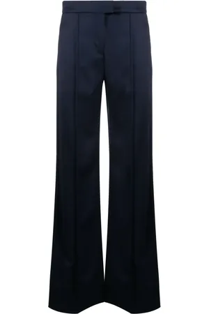 Sa Su Phi Pantalon en laine à coupe évasée