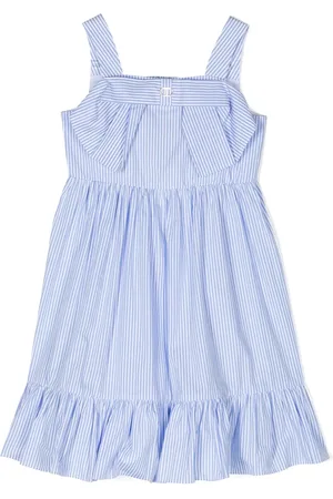 Twin-Set Robe en coton à rayures