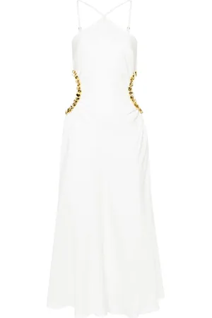 Cult Gaia Robe mi-longue Silvia à découpes