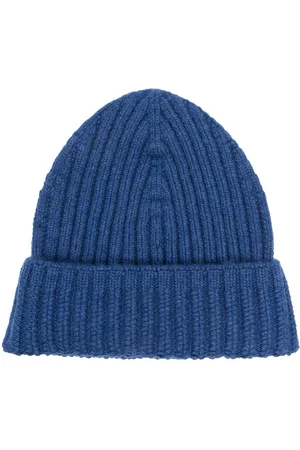 Barrie Bonnet en cachemire à design nervuré
