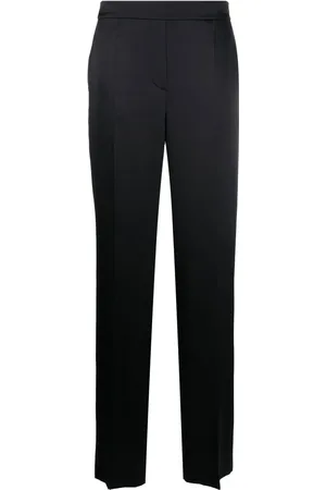 Joseph Pantalon en soie à coupe droite
