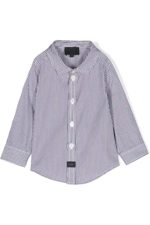 FAY Chemise en coton à rayures