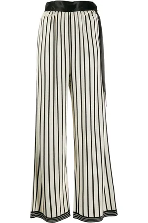 Jean Paul Gaultier Pantalon palazzo à rayures