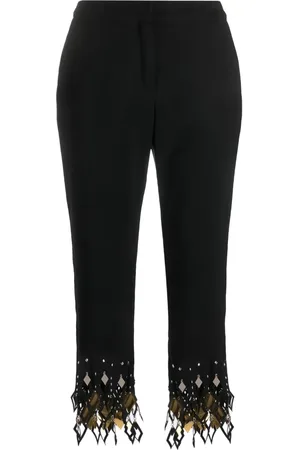 Paco rabanne Pantalon court à détails de clous