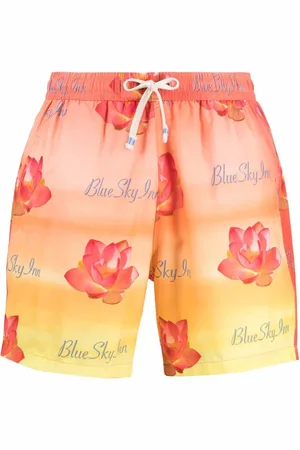 BLUE SKY INN Short de bain à imprimé graphique