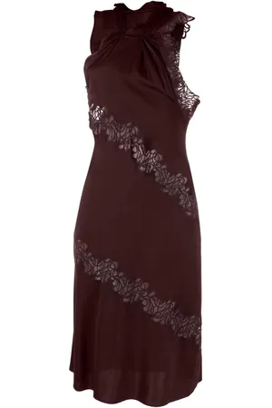 Stella McCartney Robe à dos-nu