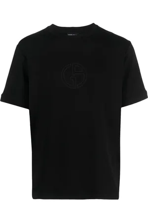 Giorgio Armani T-shirt à logo brodé