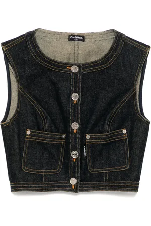 CHANEL Veste sans manches (années 1990-2000)