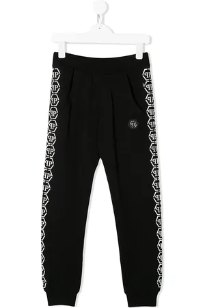 Philipp Plein Pantalon de jogging à bande logo