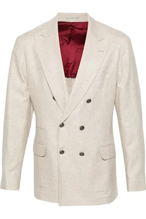 Brunello Cucinelli Blazer à boutonnière croisée