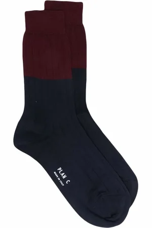 Plan C Chaussettes en maille nervurée