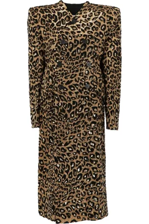 Balenciaga Manteau à imprimé animalier (années 2020)