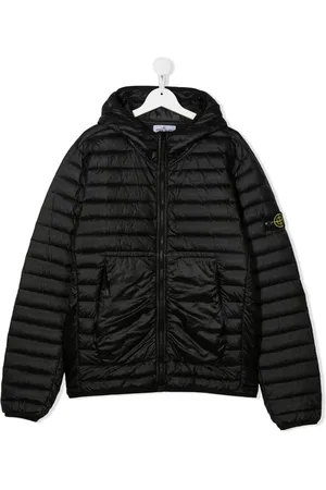 Stone Island Doudoune à patch logo