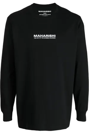 Maharishi T-shirt en coton biologique à logo imprimé