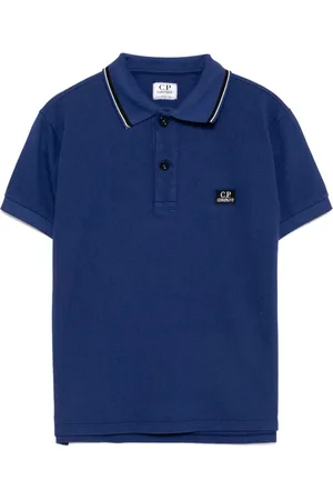 C.P. Company Polo à logo brodé