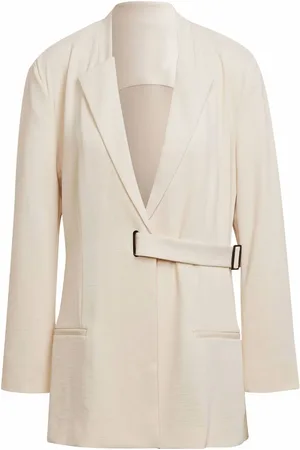 Y-3 Blazer oversize à taille ceinturée