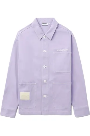 Chocoolate Veste en jean à logo imprimé