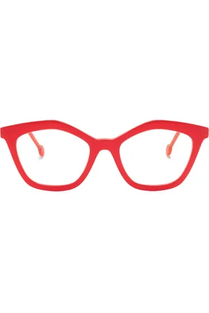l.a. Eyeworks Lunettes de soleil Palapa à monture papillon