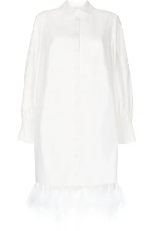 HUISHAN ZHANG Robe-chemise Ibiza à manches longues