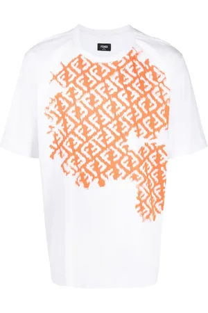 Fendi T-shirt oversize à motif monogrammé