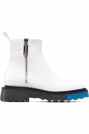 OFF-WHITE Bottines à empiècements contrastants