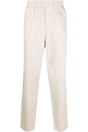 Isabel Marant Pantalon en coton à coupe droite