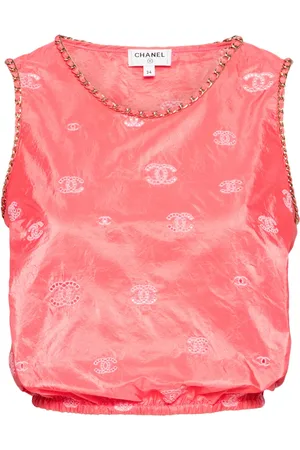 CHANEL Blouse CC Mark (années 2000)