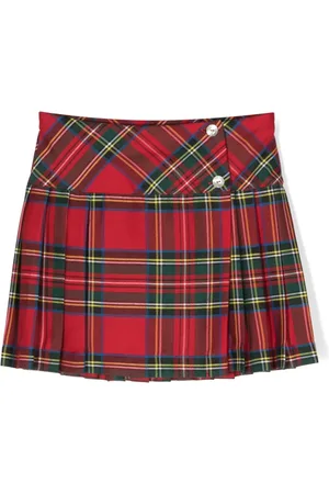SIOLA Jupe plissée à motif tartan