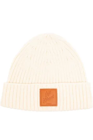 Café Kitsuné Bonnet nervuré à patch logo