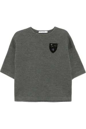 Dior T-shirt à ornements en cristal