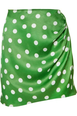 Carolina Herrera Jupe froncée à pois