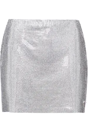 Prada Minijupe à ornements en cristal