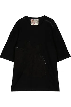 BY WALID T-shirt Sinbad à design patchwork