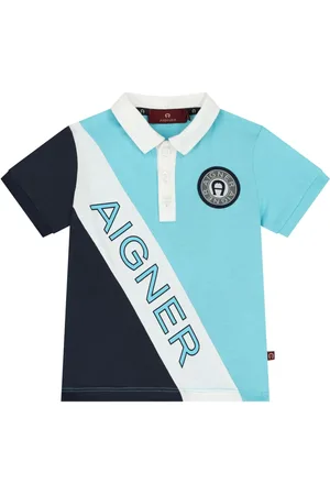 Aigner Polo à logo imprimé