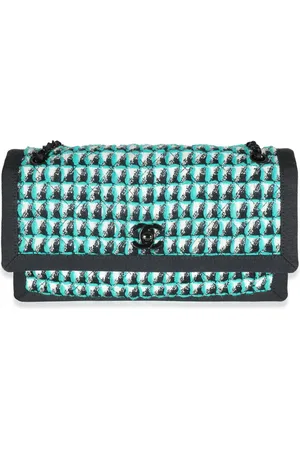 CHANEL Sac porté épaule Timeless en tweed