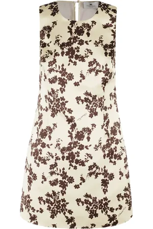 Elisabetta Franchi Robe courte à fleurs