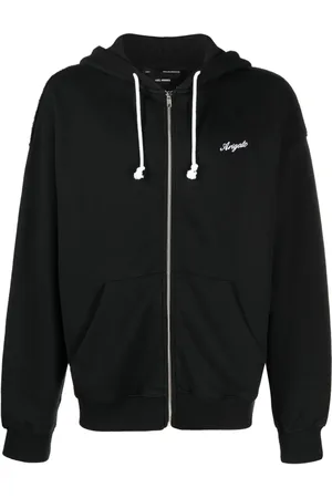Axel Arigato Hoodie zippé à logo brodé