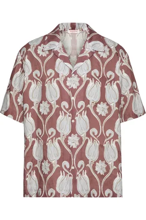 VALENTINO GARAVANI T-shirt en lin à imprimé graphique