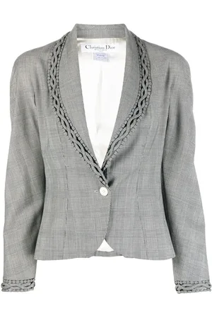 Dior Veste à carreaux (années 1990)