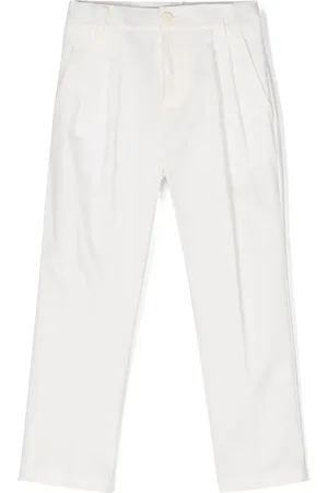 Paolo Pecora Pantalon chino slim à coupe droite