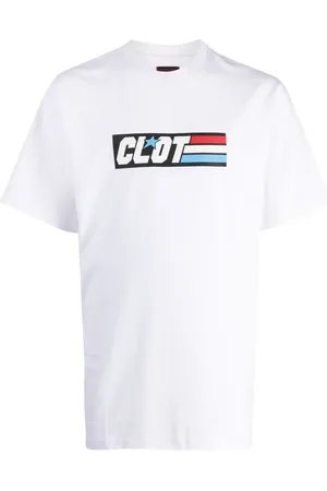 CLOT T-shirt en coton à logo imprimé